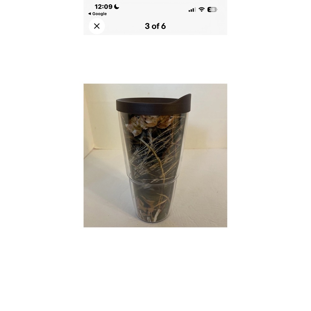 Tervis Realtree Camo Insulated Tumbler 24oz Travel Mug with Brown Lid